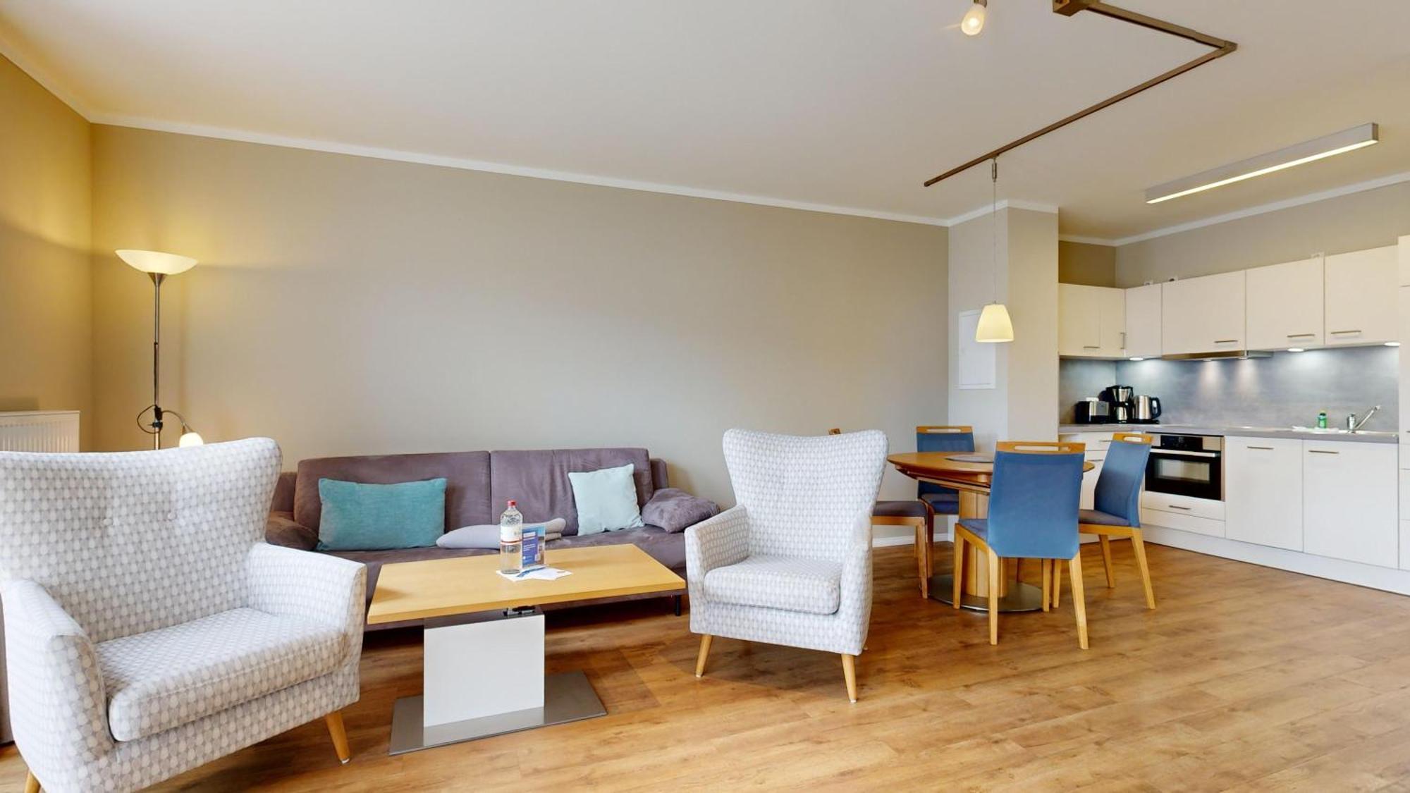 Apartment Strandnahe Mit Balkon,residenz Bel Vital 15 *
